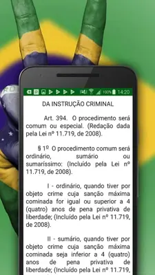 Código de Processo Penal cpp android App screenshot 1